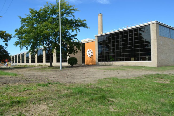 MAGNETS new HQ is a renovated school in the Hough neighborhood in Cleveland Ohio