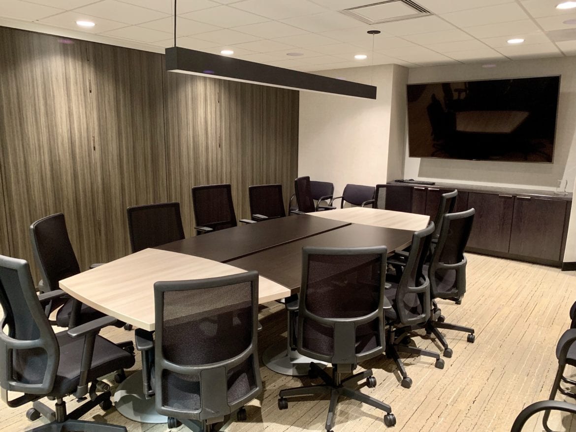 ACP Works With Manufacturers to Create New Spaces at Corporate Office